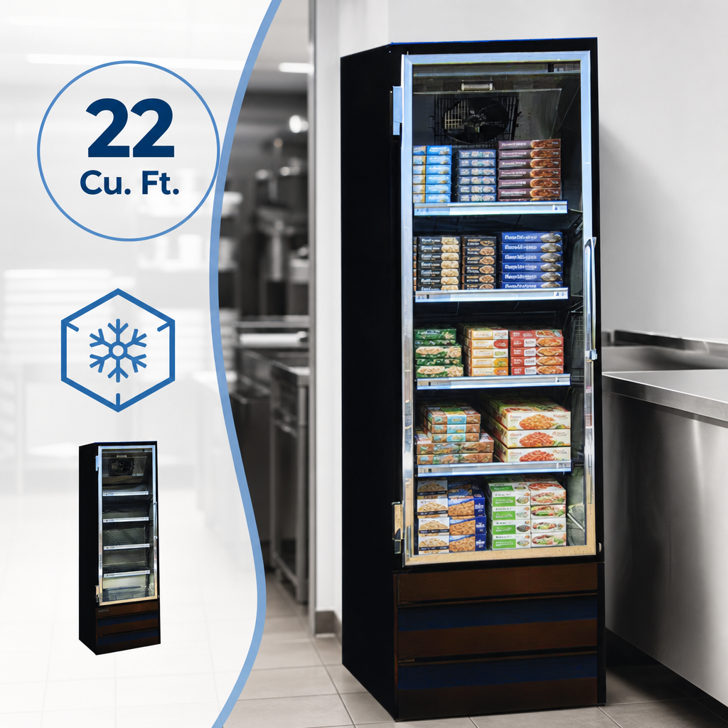 22 Cu. Ft. Display Capacity