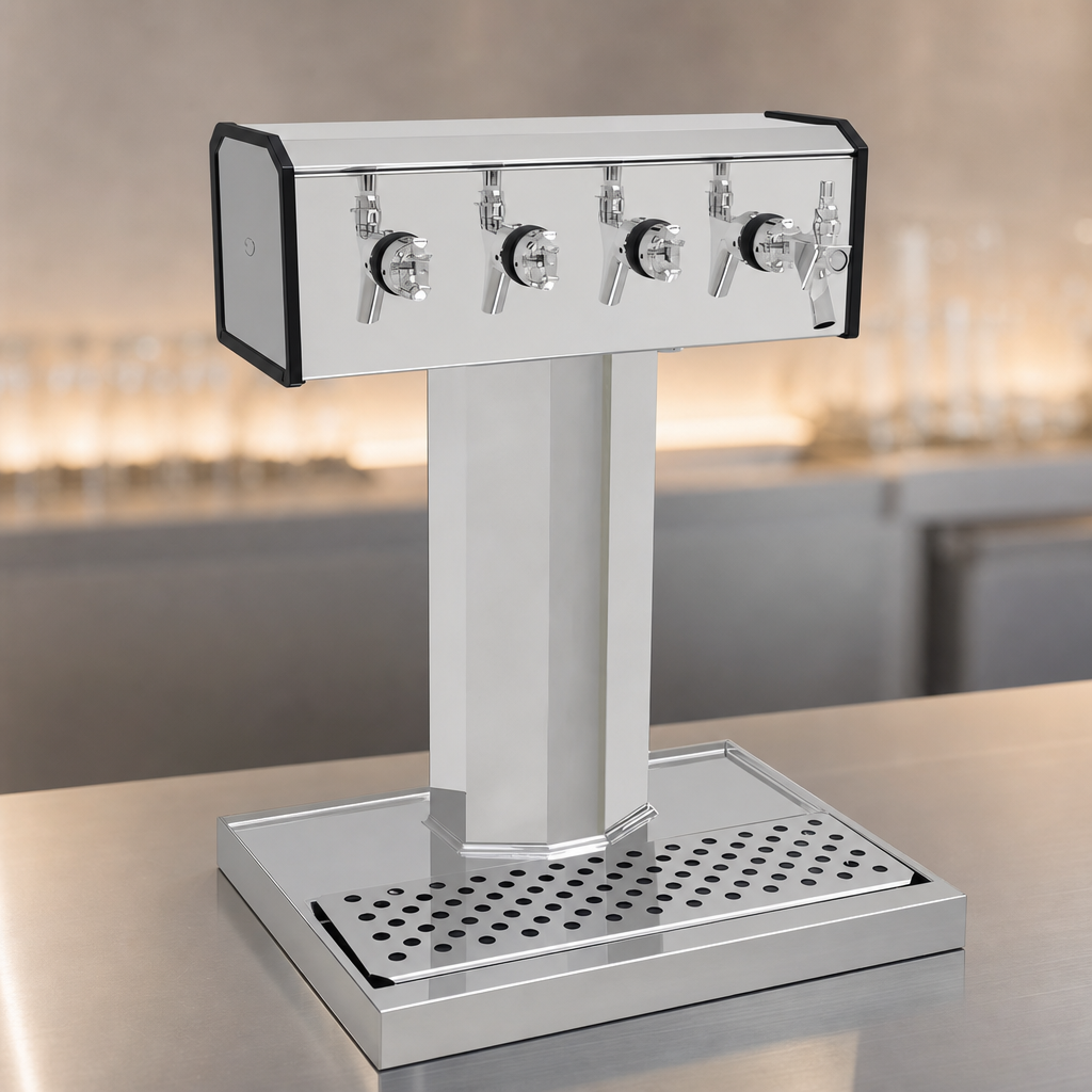 Four-Faucet Capacity