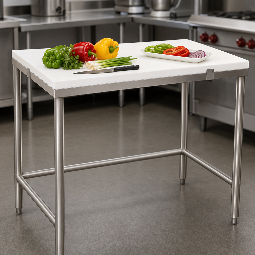 1-Inch White Polymer Top