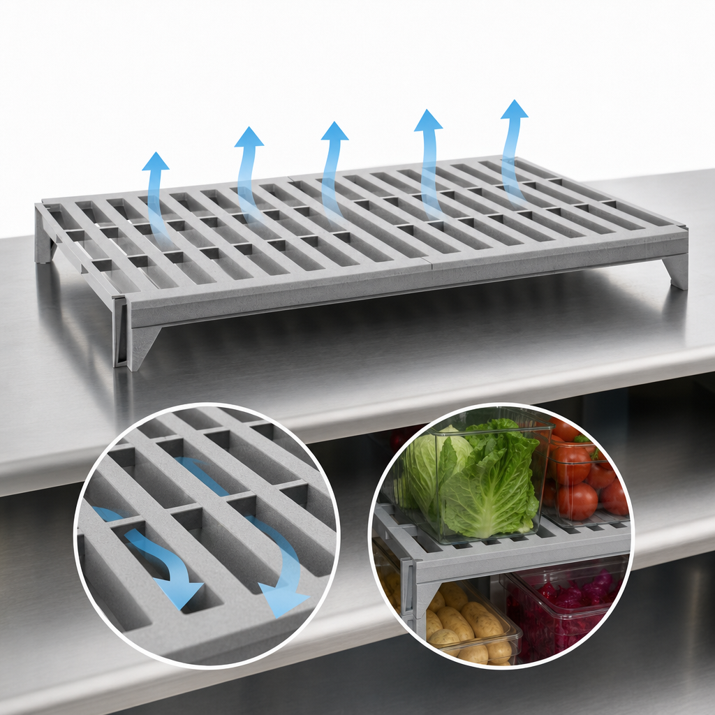 Vented Shelf Plates