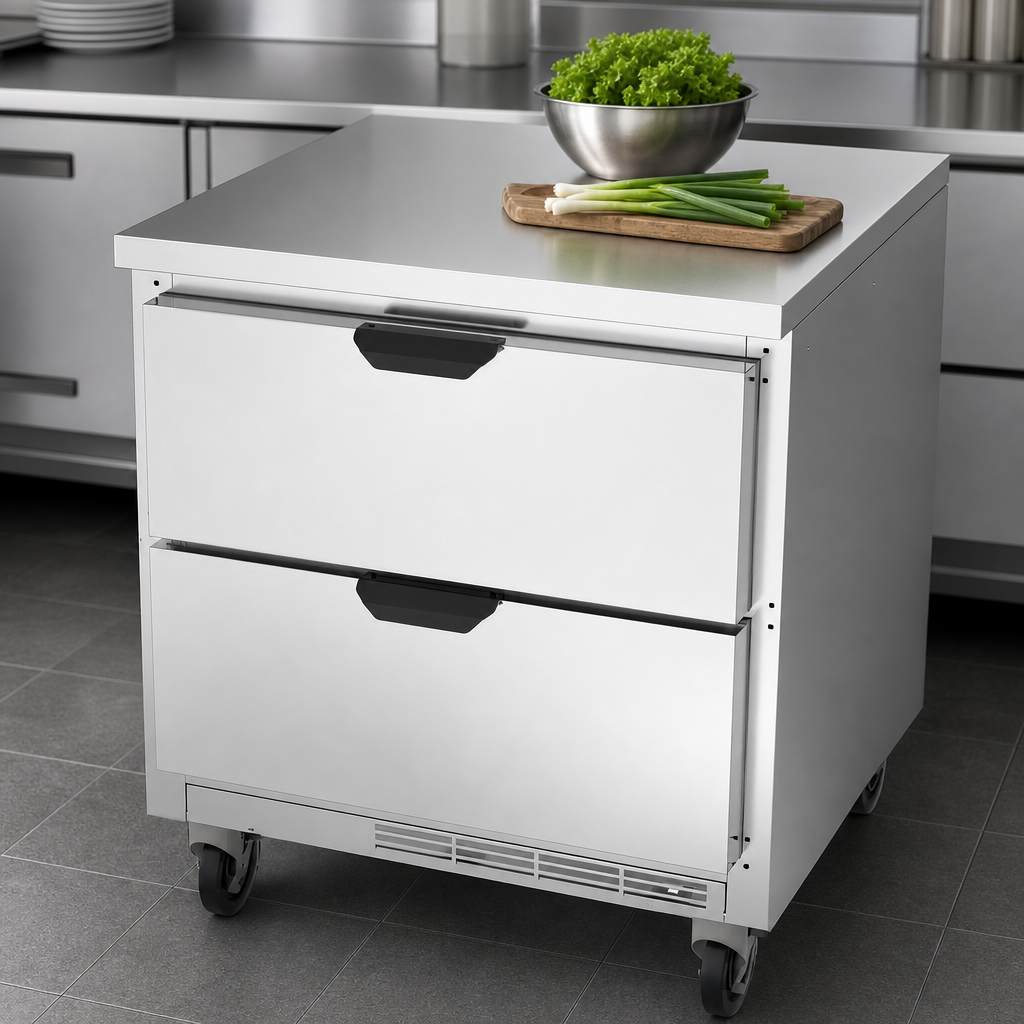 Flat Stainless Steel Top