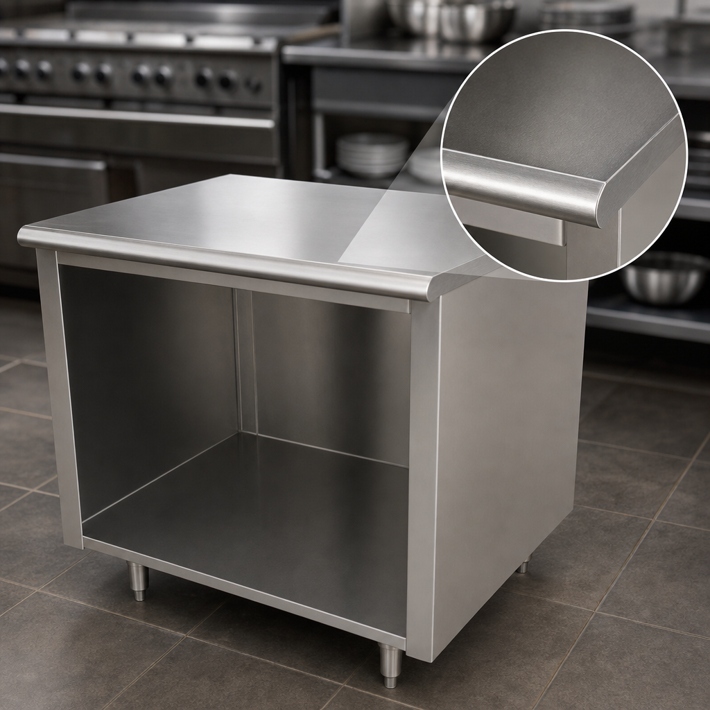 14 Gauge 304 Stainless Steel Top