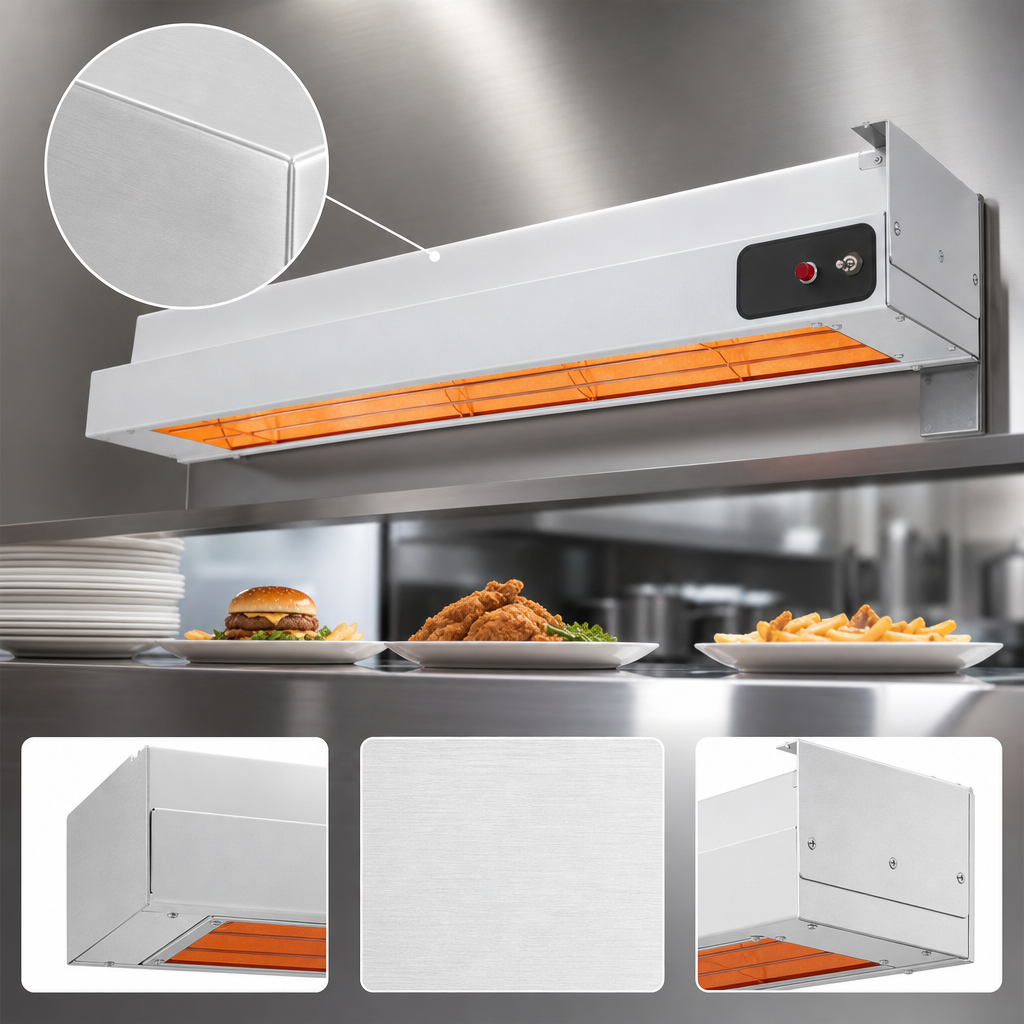 Clear-Anodized Aluminum Housing