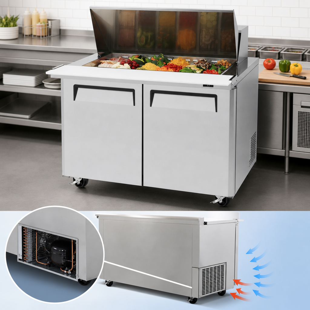 Rear-Mounted Self-Contained Refrigeration