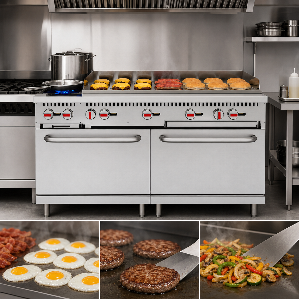 48-Inch Carbon Steel Griddle