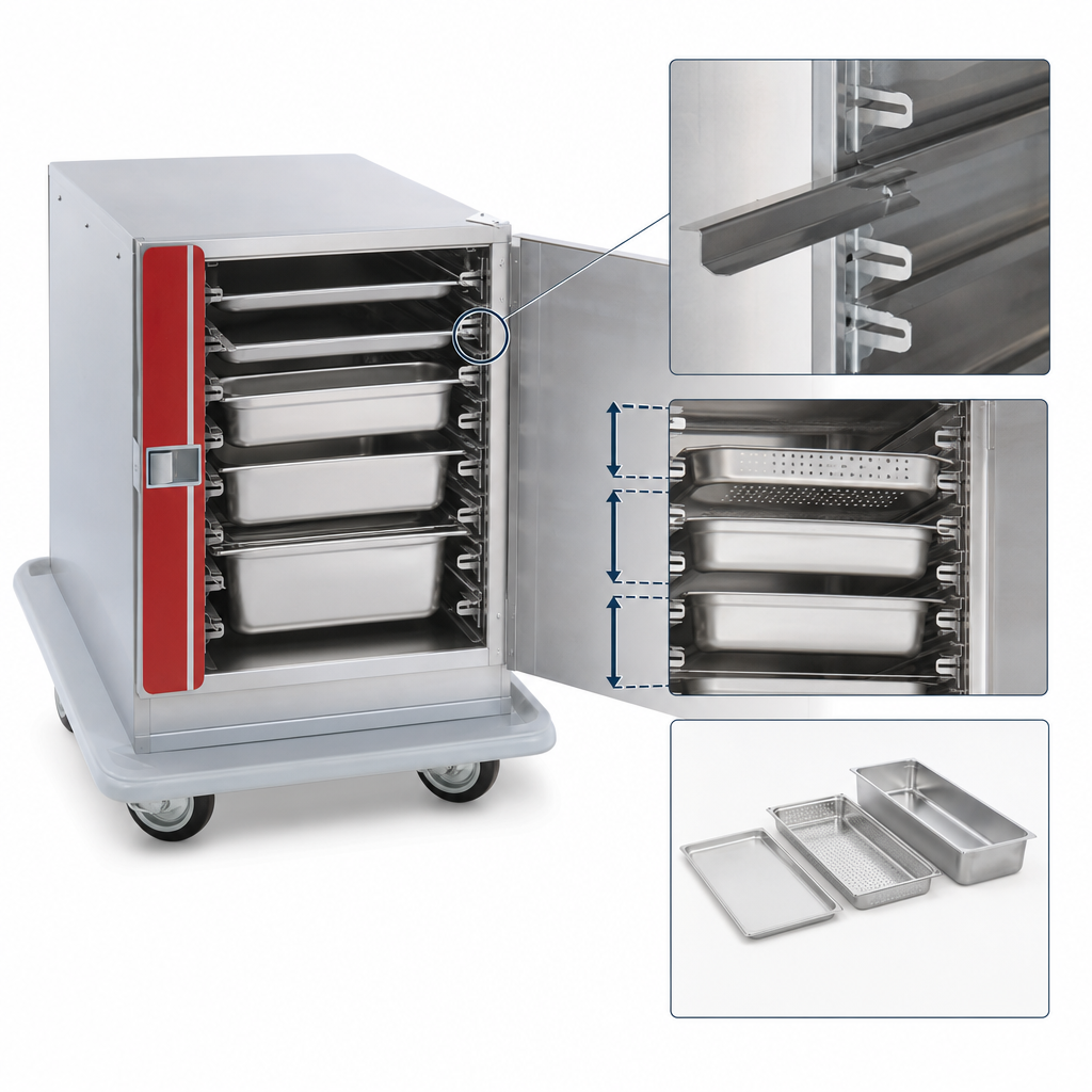 Universal Adjustable Pan Slides