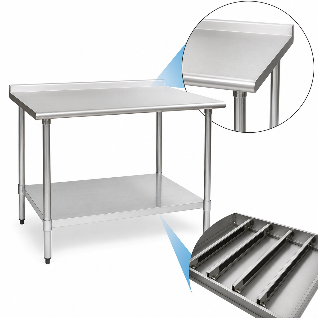 16 Gauge 300 Series Stainless Steel Top