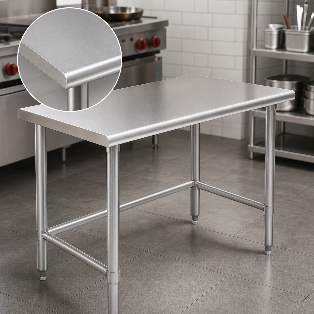 16 Gauge 300 Series Stainless Steel Top