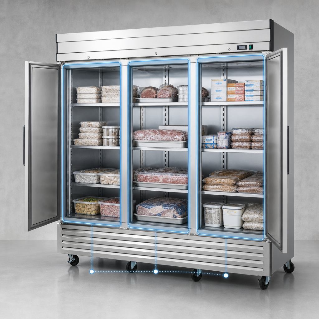 Three-Section Cabinet