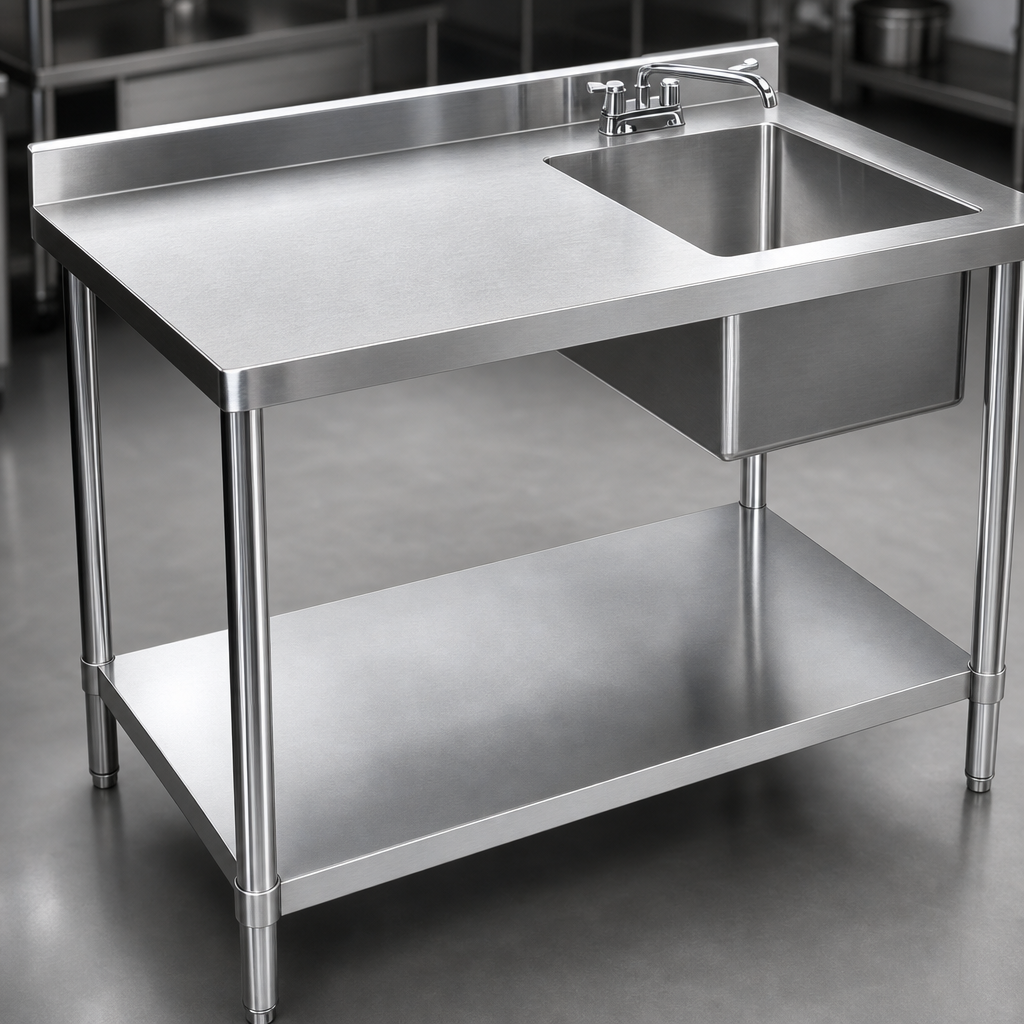 18/304 Stainless Steel Top