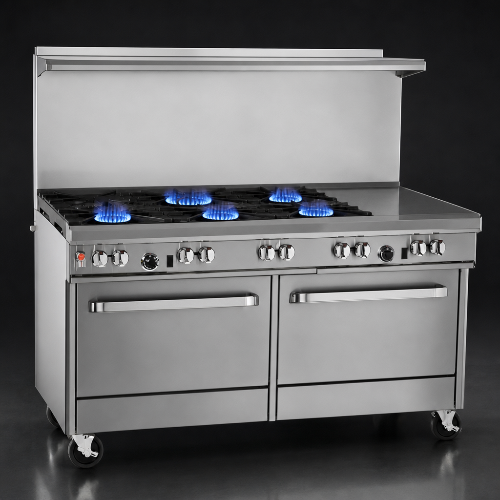 Five Open Burners