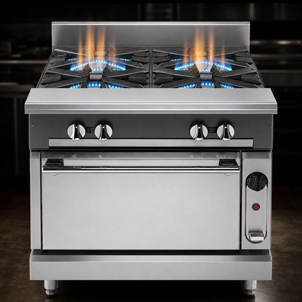 Dual 35,000 BTU Open Burners
