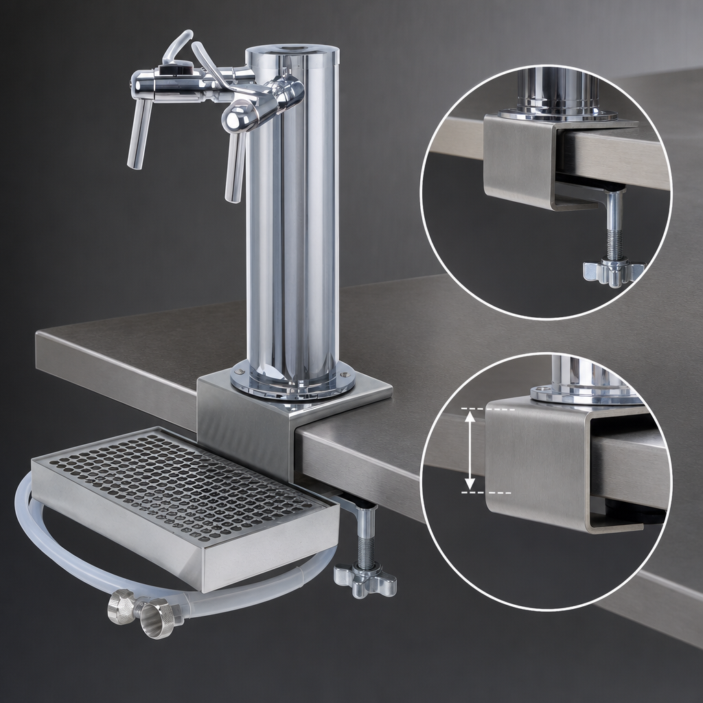 3-Inch Clamp-On Mount