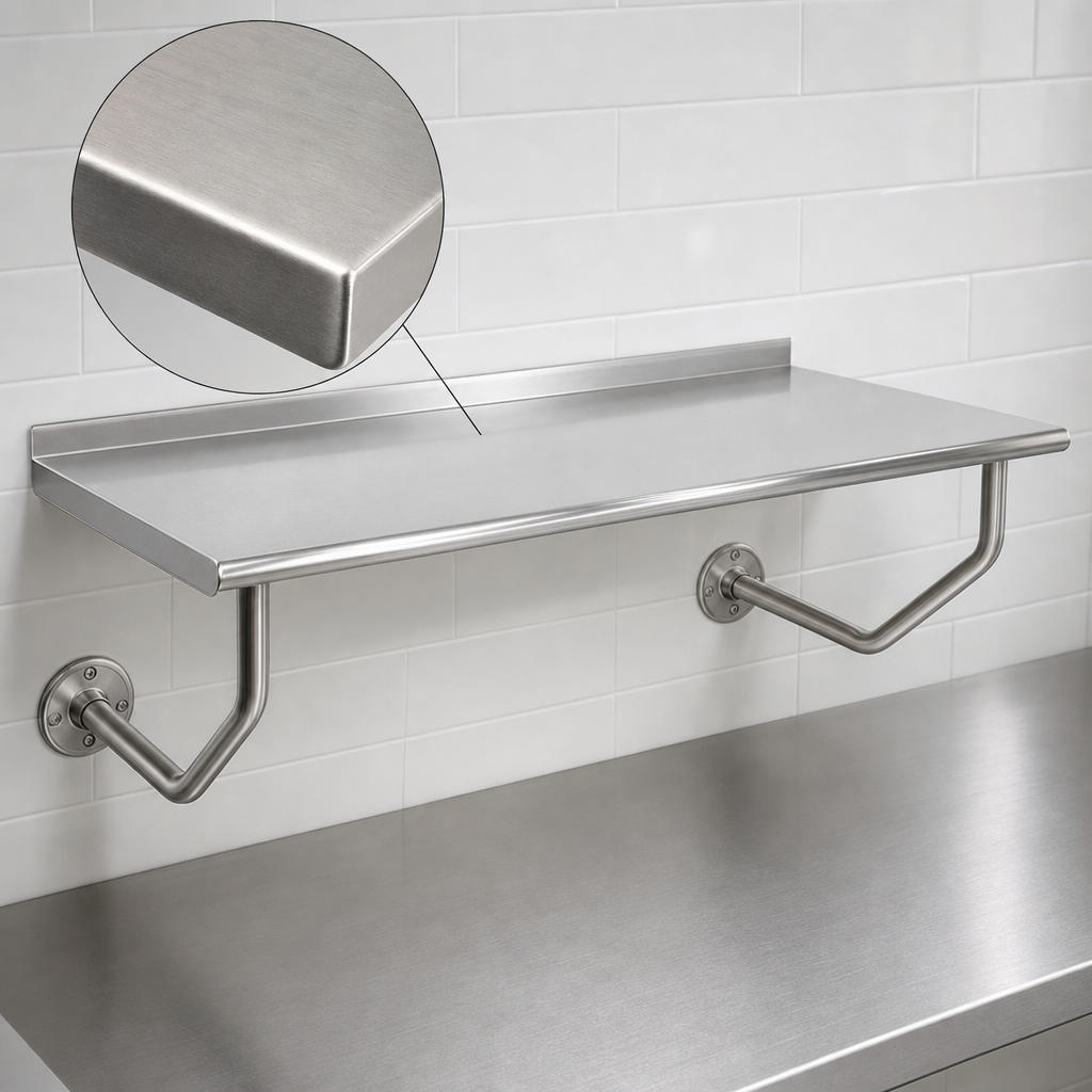 14 Gauge 304 Stainless Steel Top