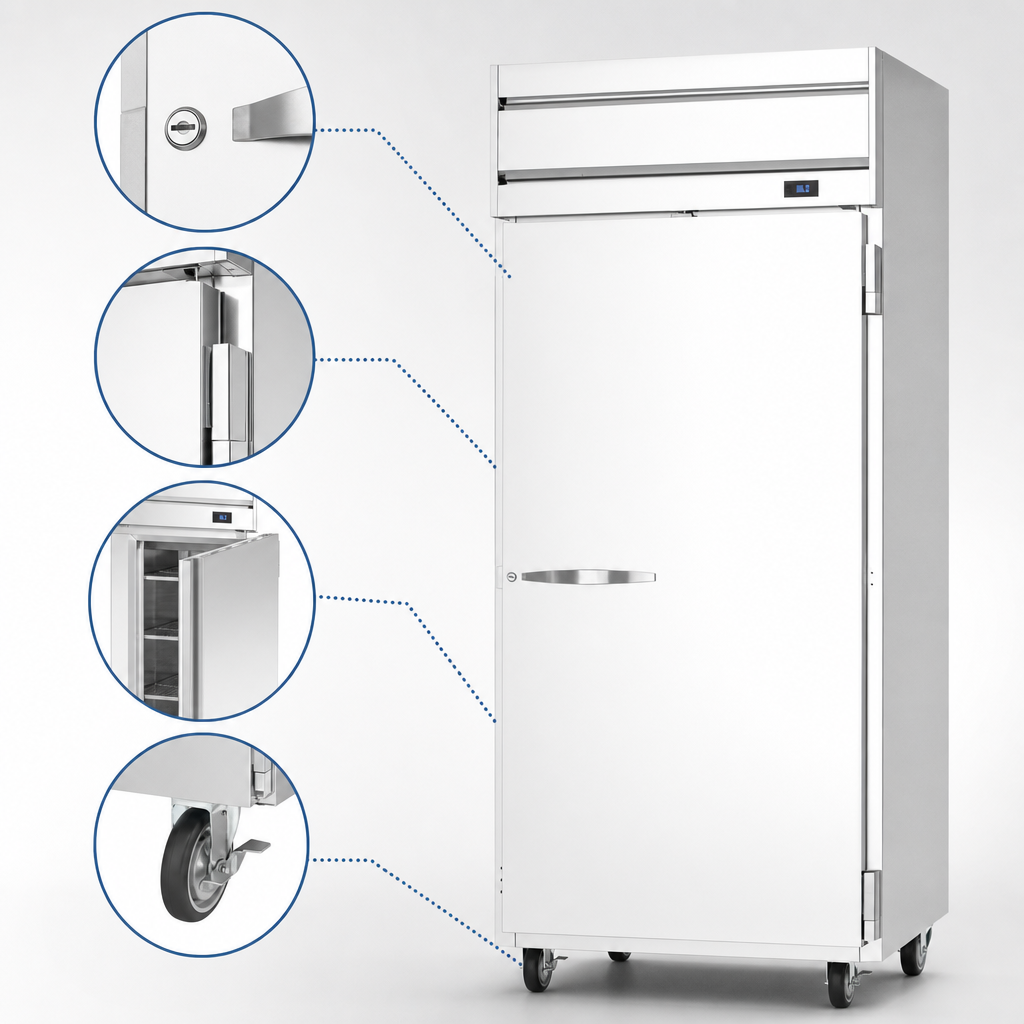 Locking Solid Door