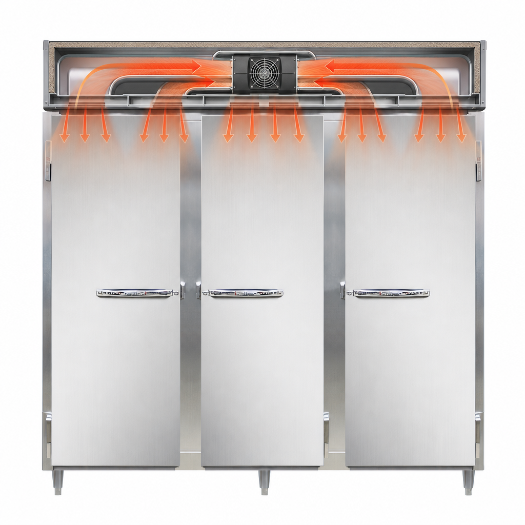 Top-Mounted Heating Plenum