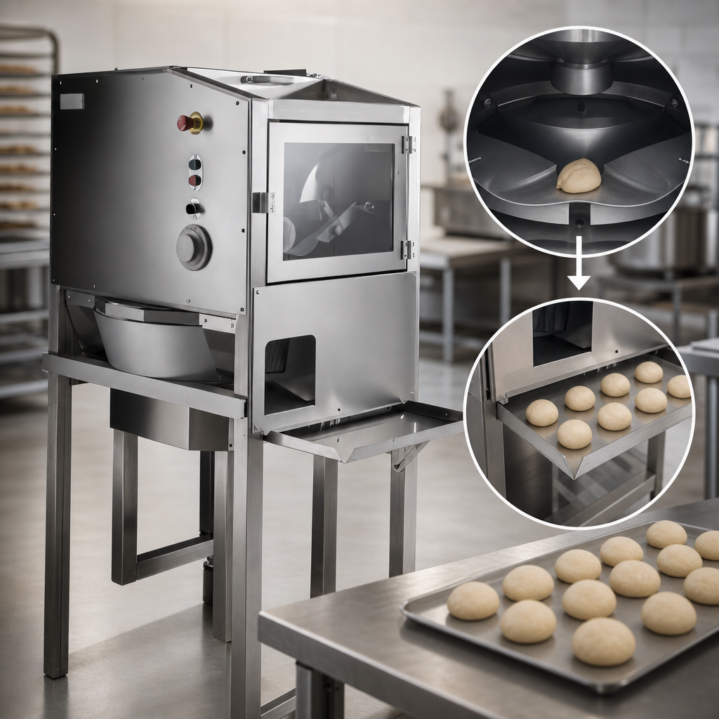 Automatic Divider/Rounder Operation