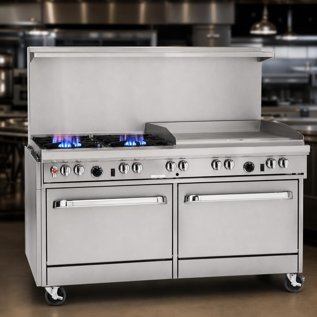 Open Burner Section