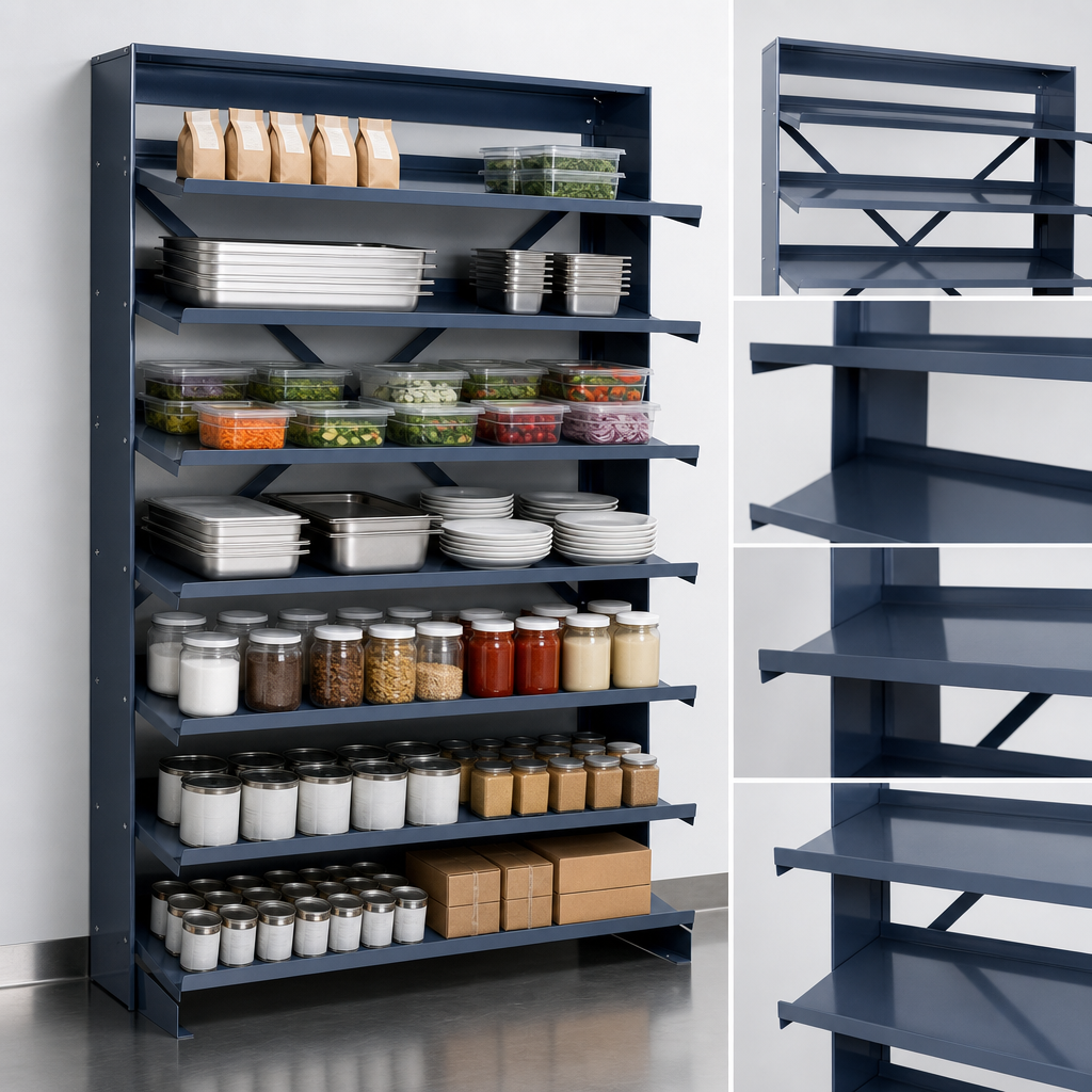 Eight Included Shelves