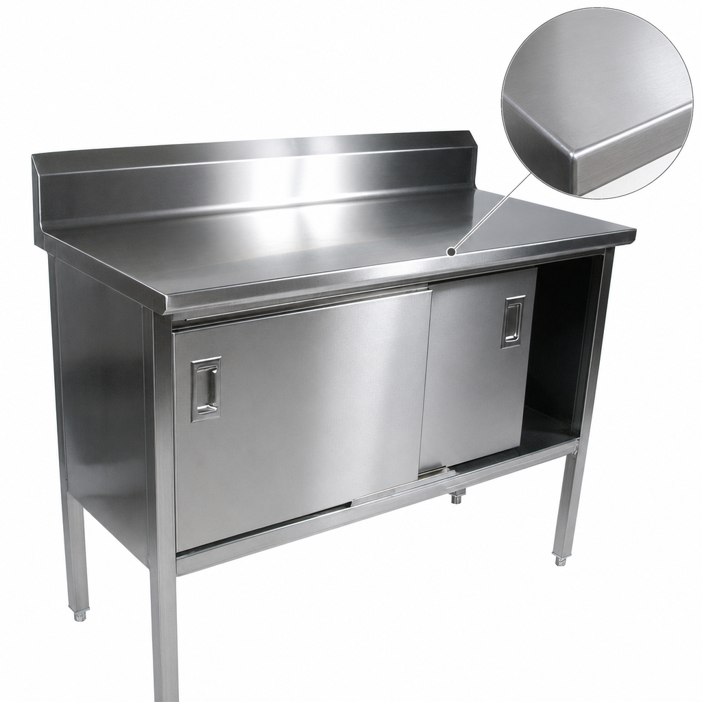 14-Gauge 300-Series Stainless Steel Top