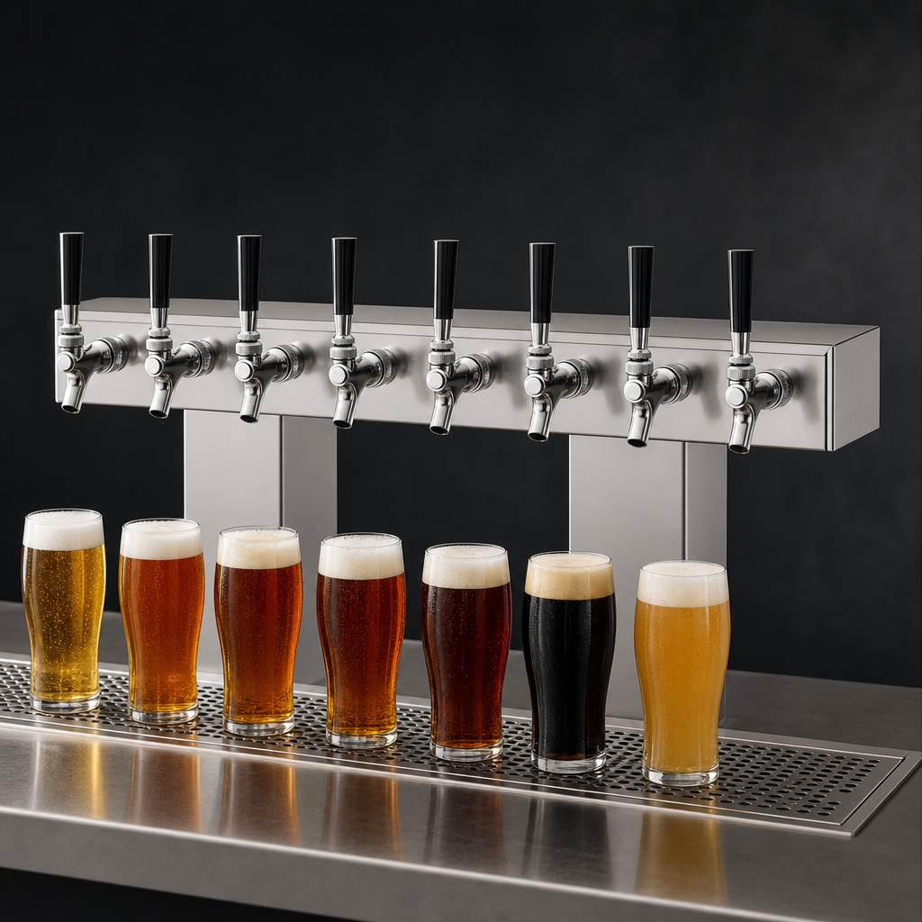 Eight-Faucet Capacity