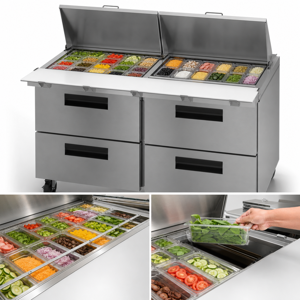 24-Pan Ingredient Rail