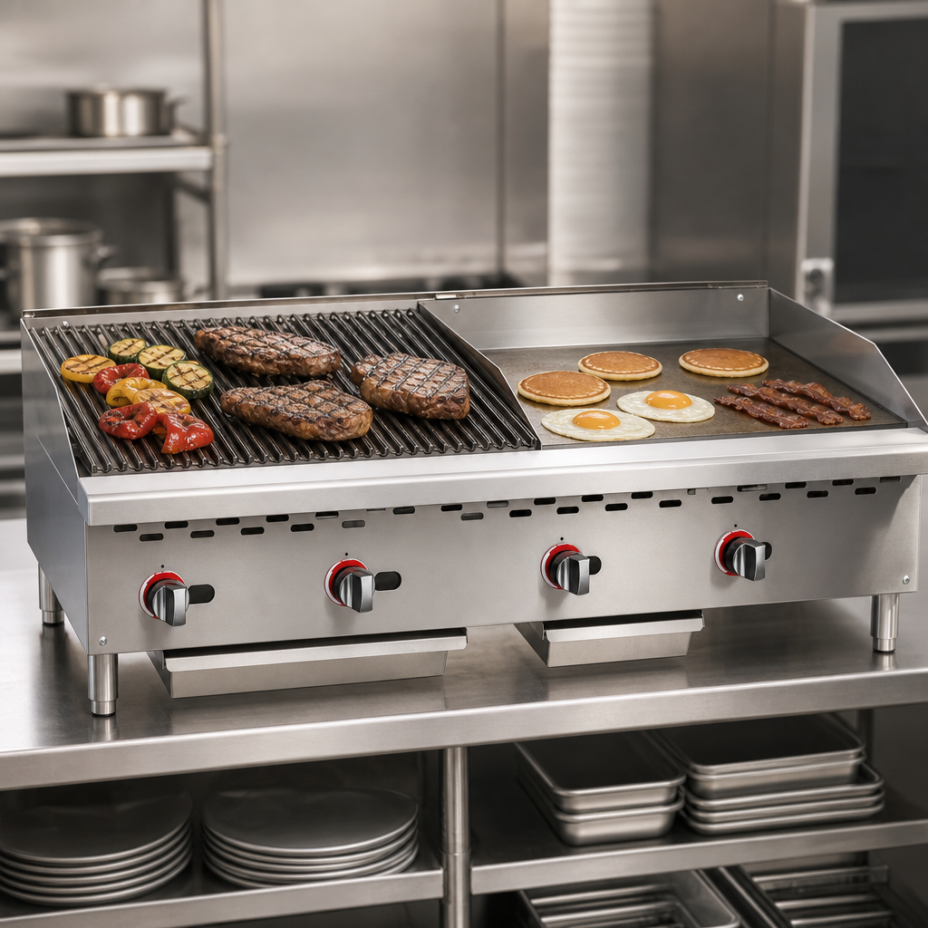 Two-In-One Cooking Station