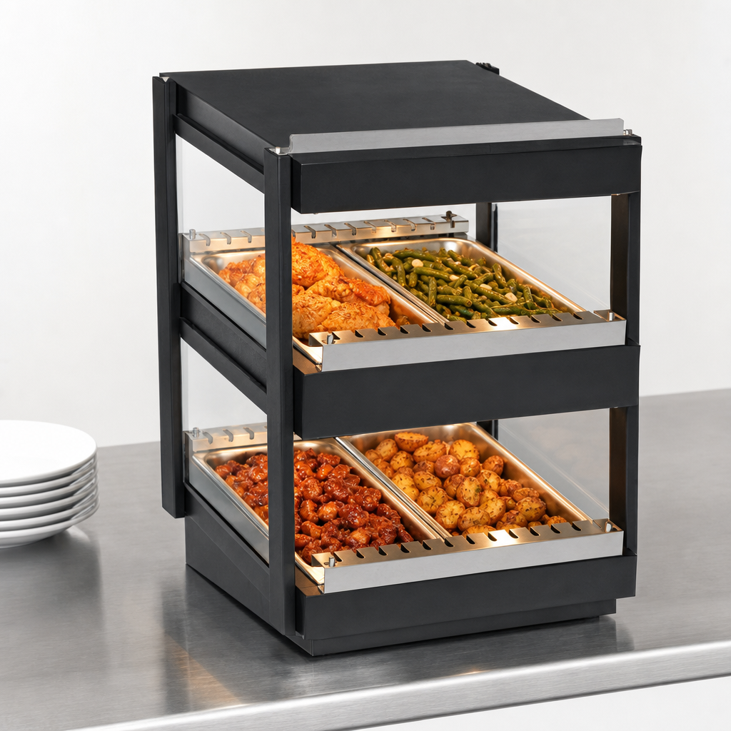 Dual Horizontal Shelves