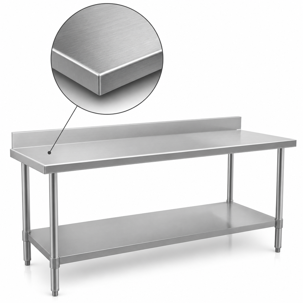 14-Gauge 300 Series Stainless Steel Top