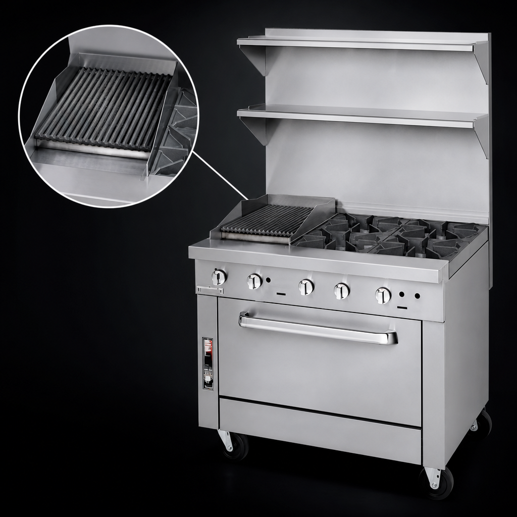 12-Inch Charbroiler