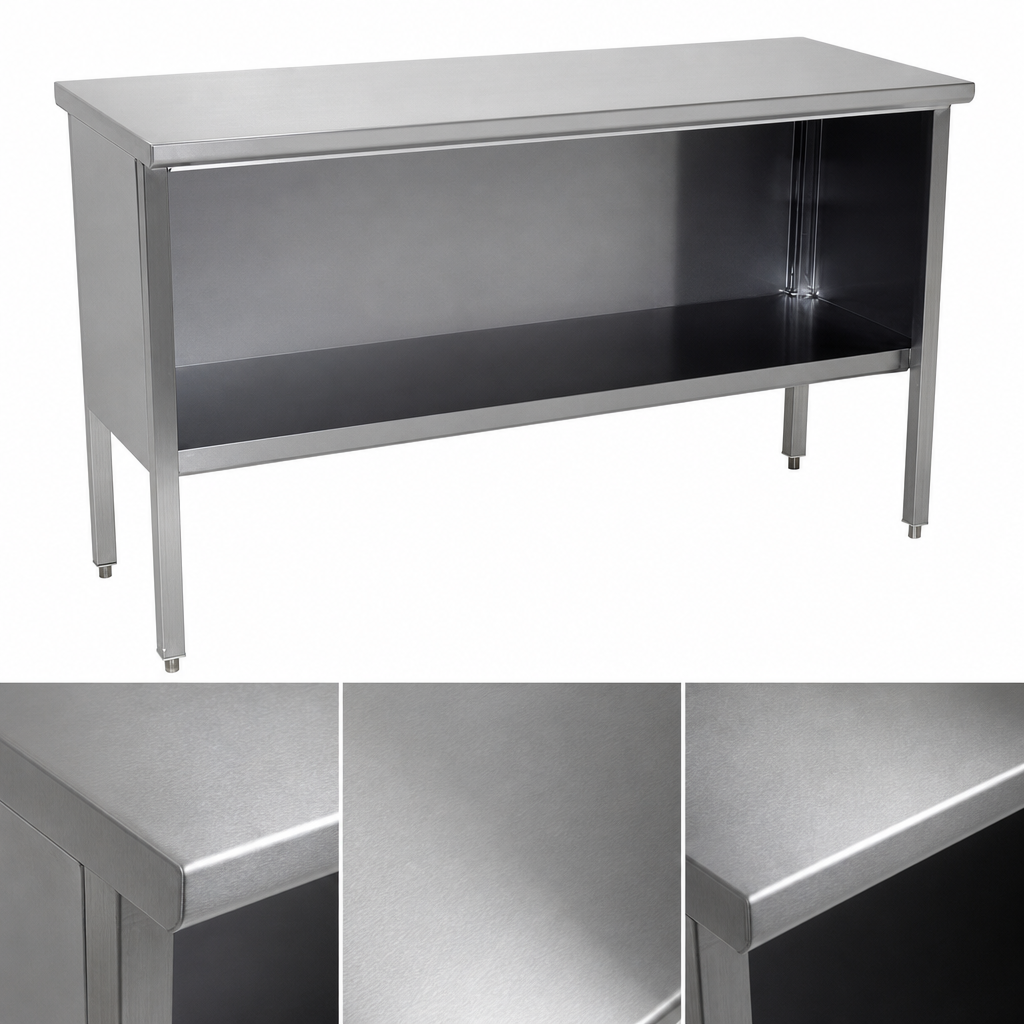 14-Gauge Stainless Steel Flat Top