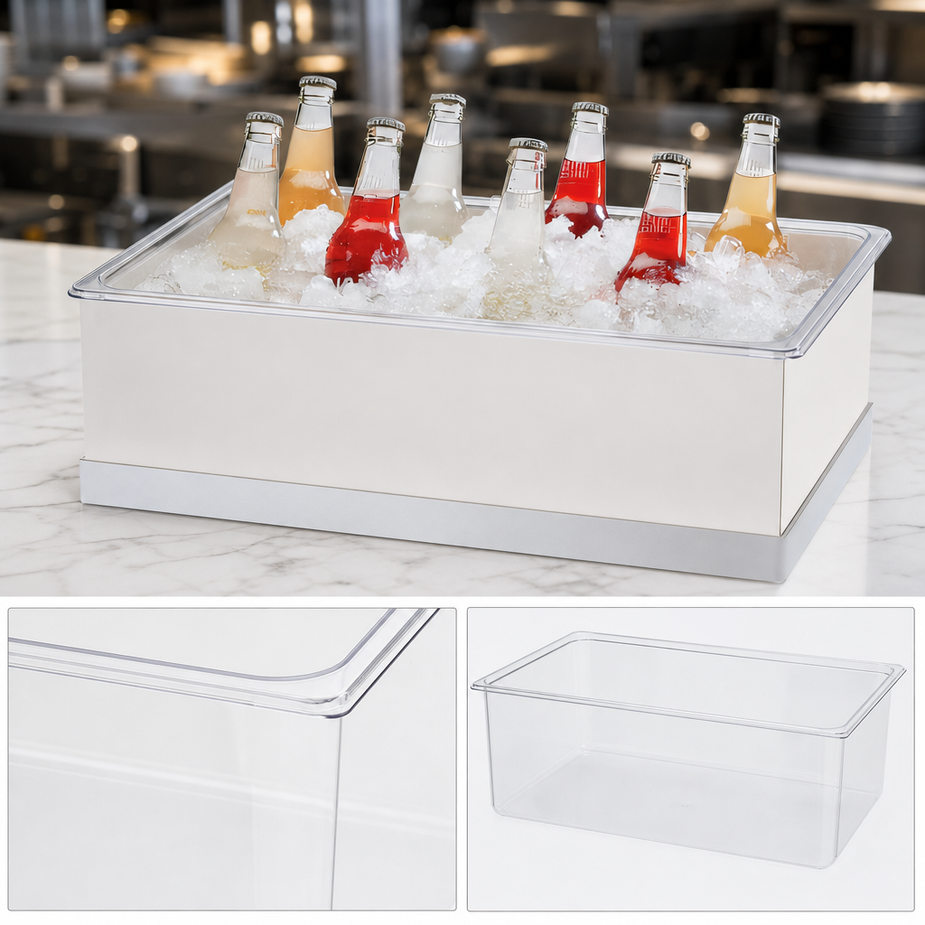 Clear Polycarbonate Pan and Liner