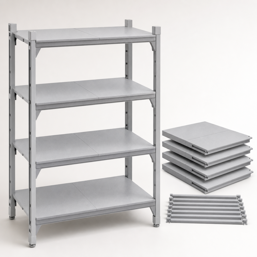 Four-Shelf Solid Kit