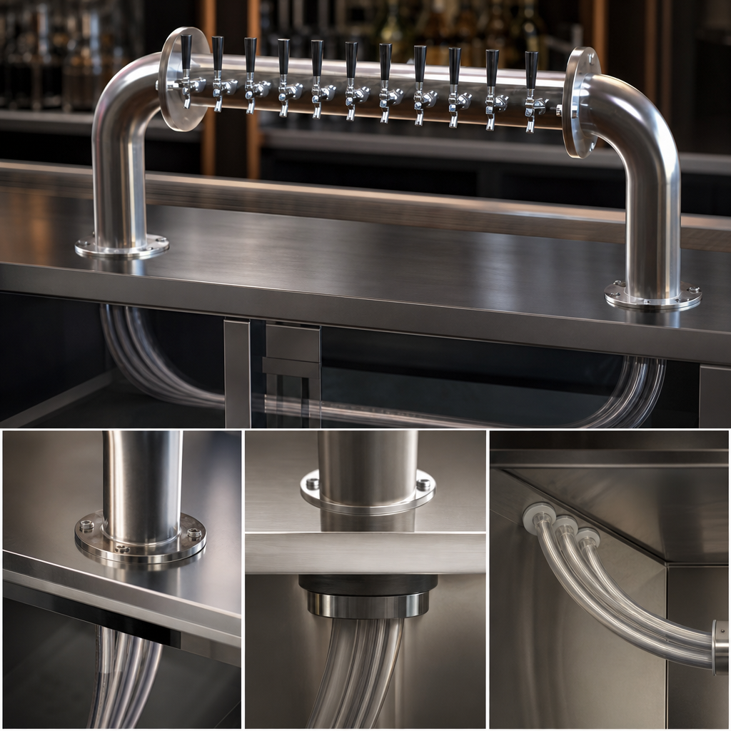 Pass-Thru Brew Pipe Design