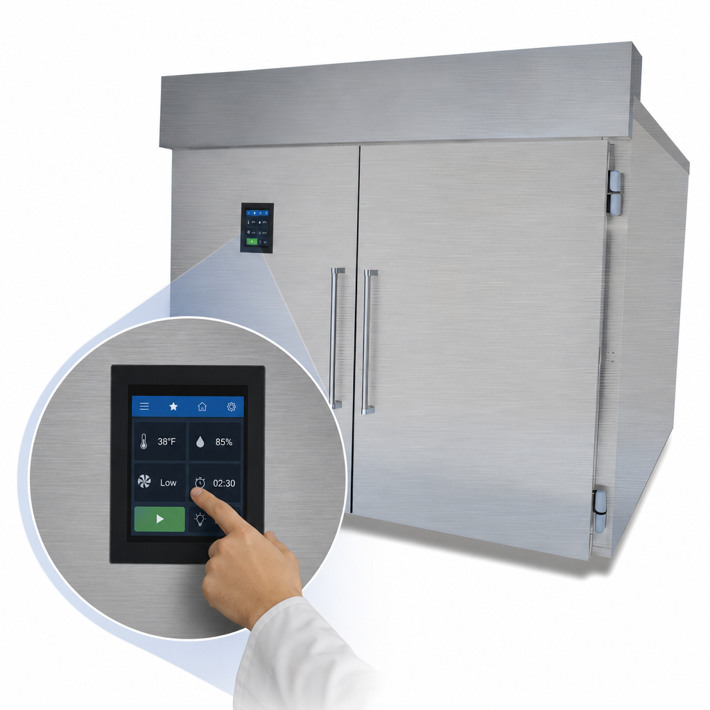 Digital Touchscreen Control with Programmable Recipes