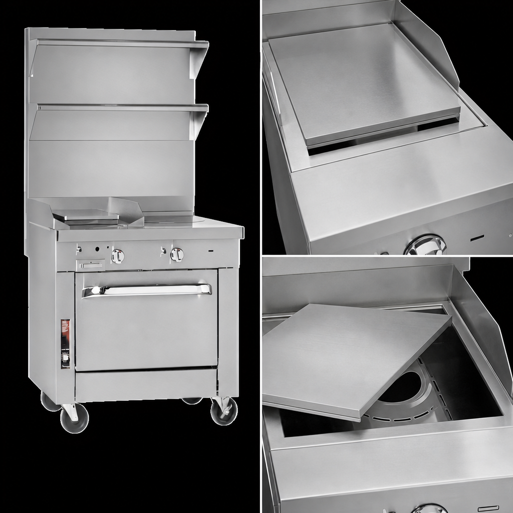 French Hot Top Cooking Surface