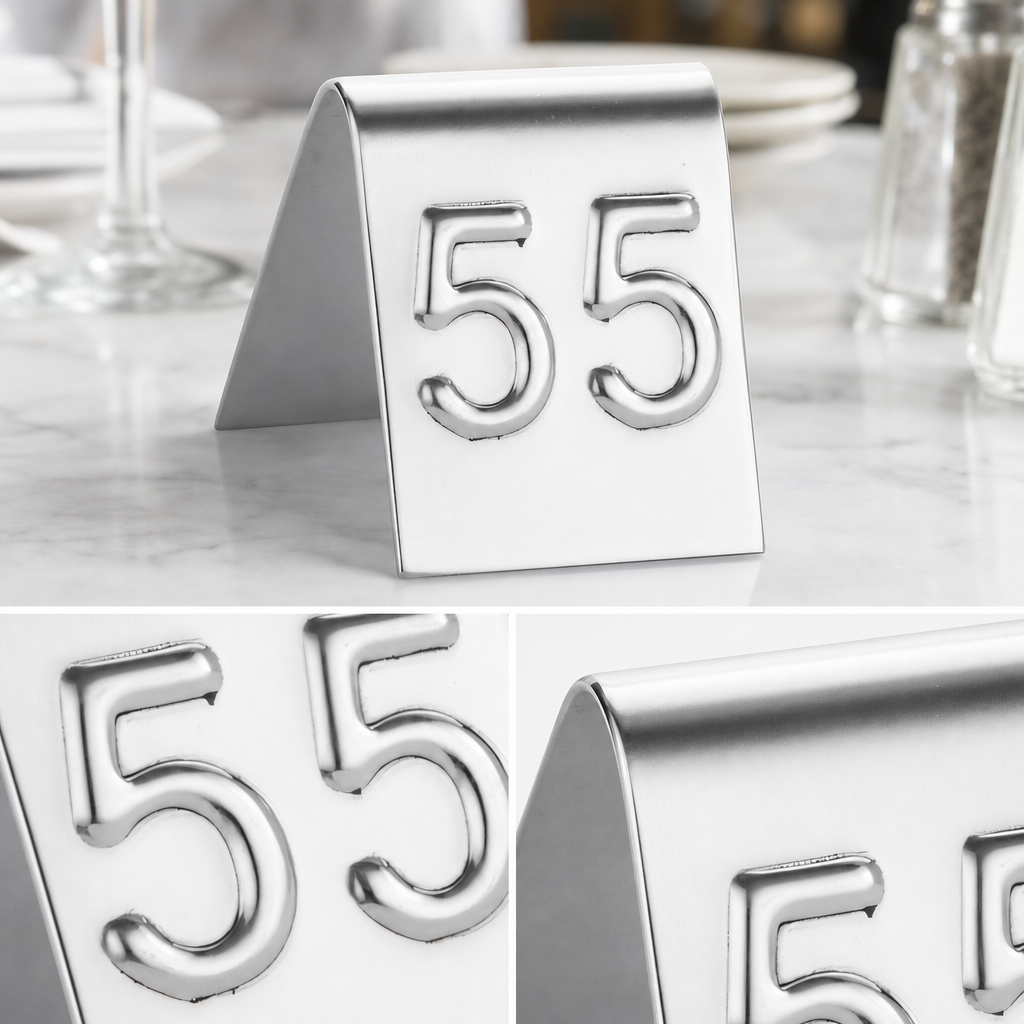 Embossed Numbering
