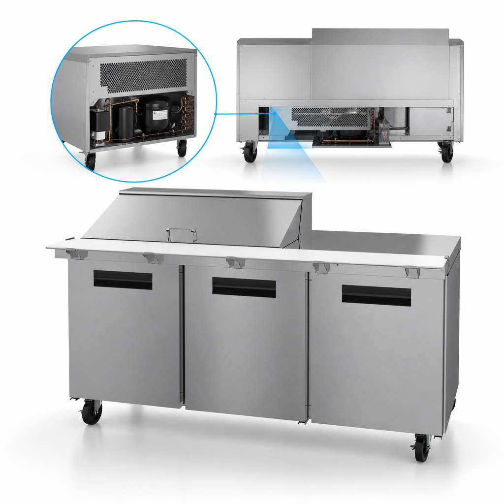 Rear-Mounted Self-Contained Refrigeration