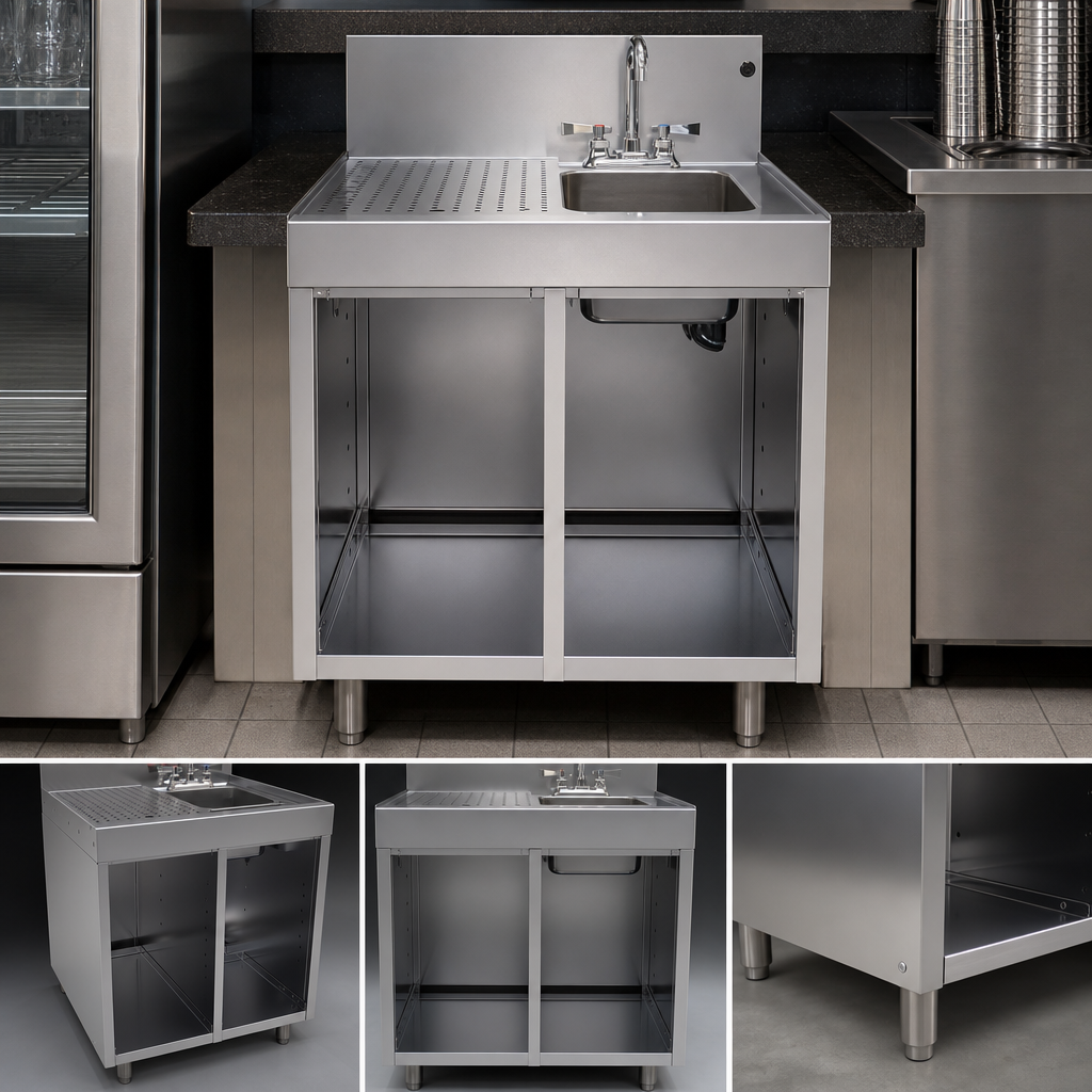 Open-Front Cabinet Base