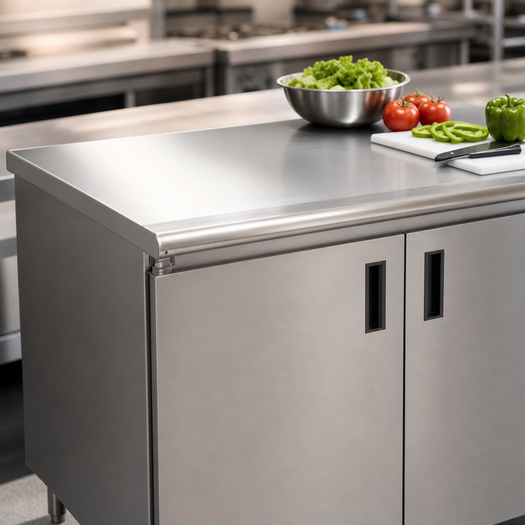 16-Gauge 304 Stainless Steel Top