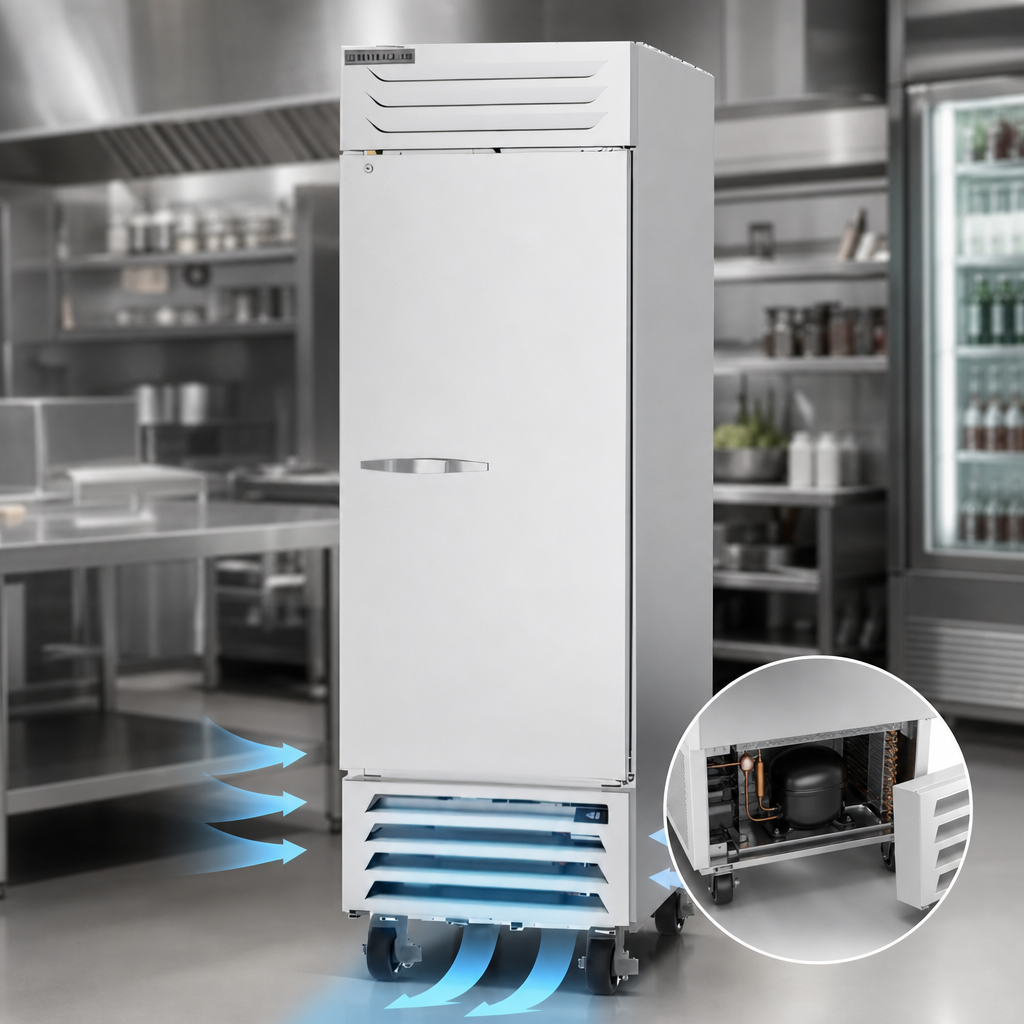 Bottom-Mounted Self-Contained Refrigeration