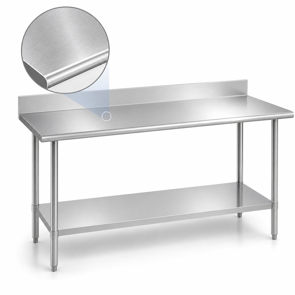 16-Gauge Stainless Top