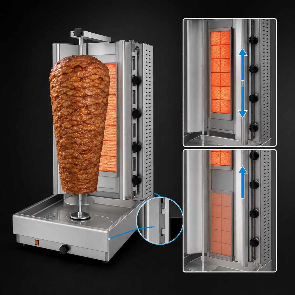 Patented Moveable Rear Heating Elements