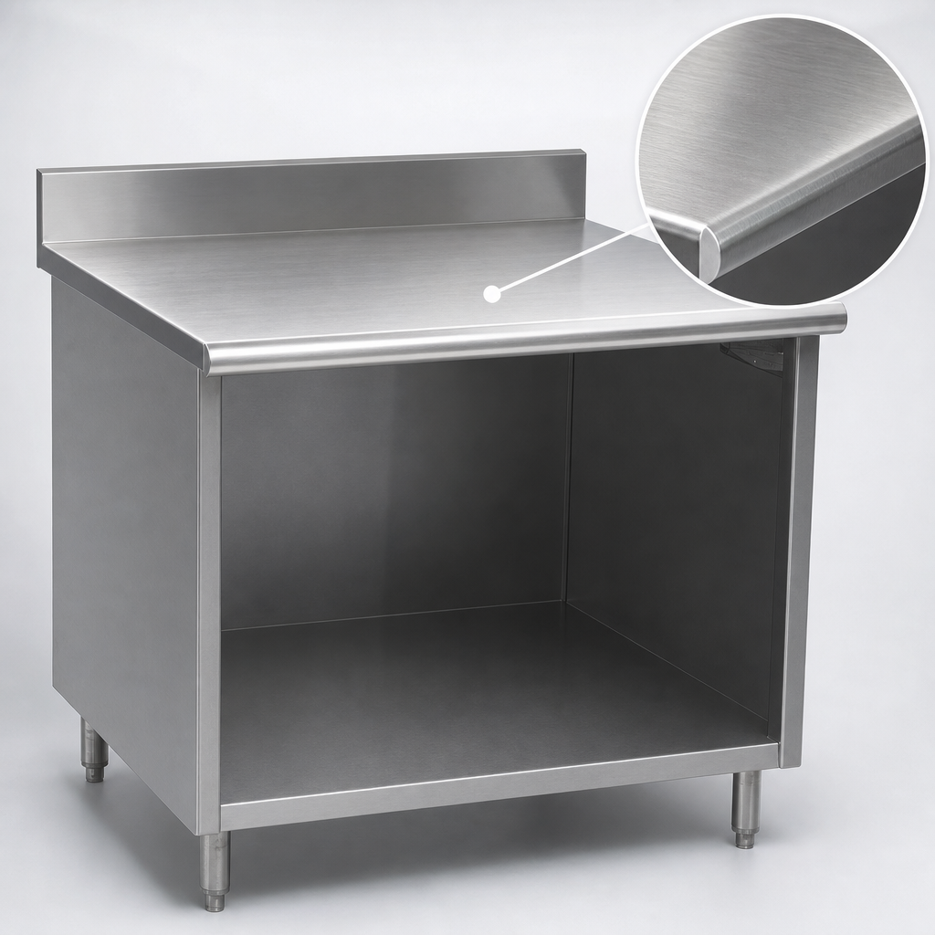 304 Stainless Steel Work Surface