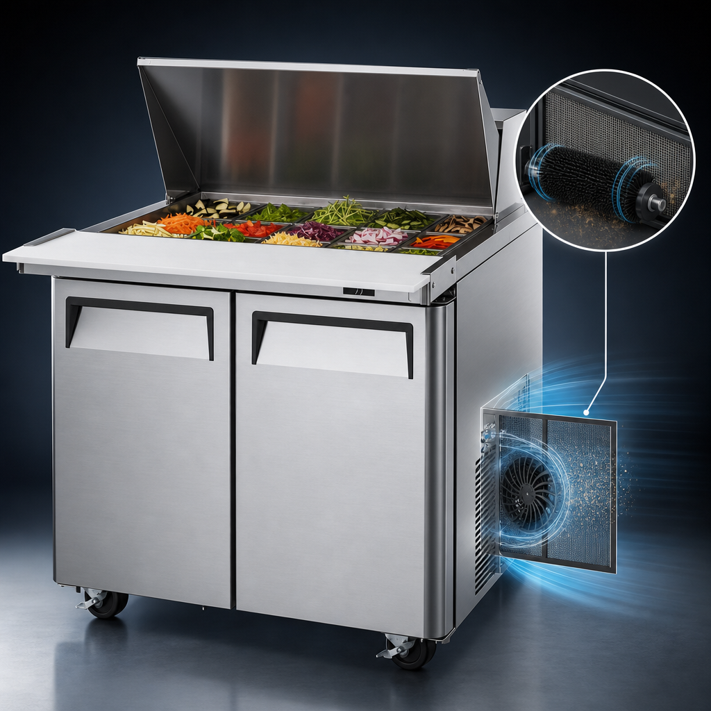 Self-Cleaning Condenser