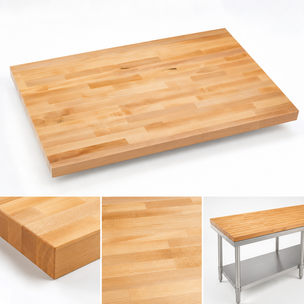 Edge Grain Flat Top