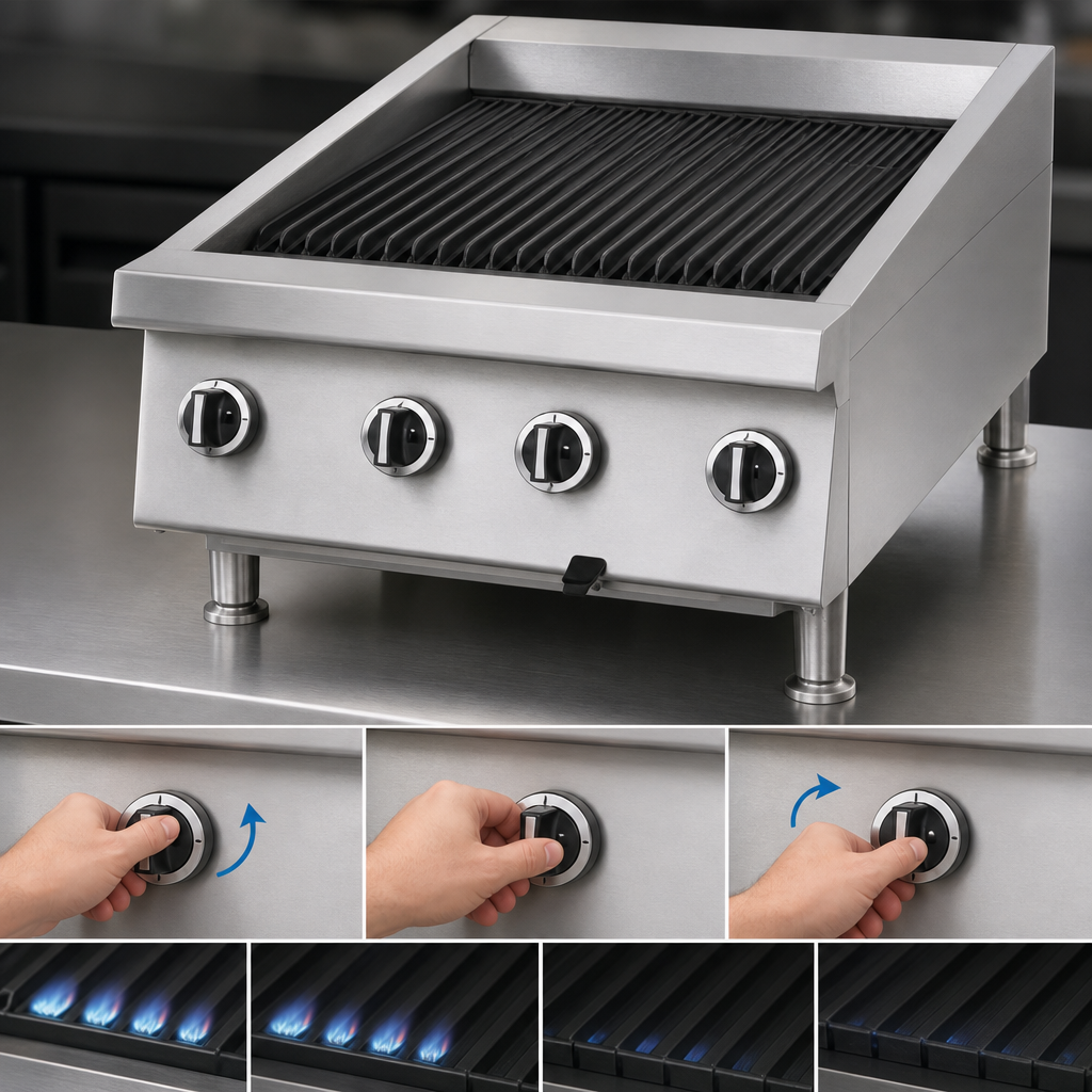 Manual Hi/Lo Burner Controls