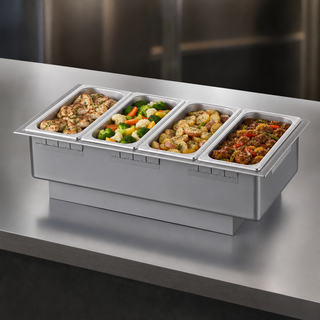Four Third-Size Pan Capacity