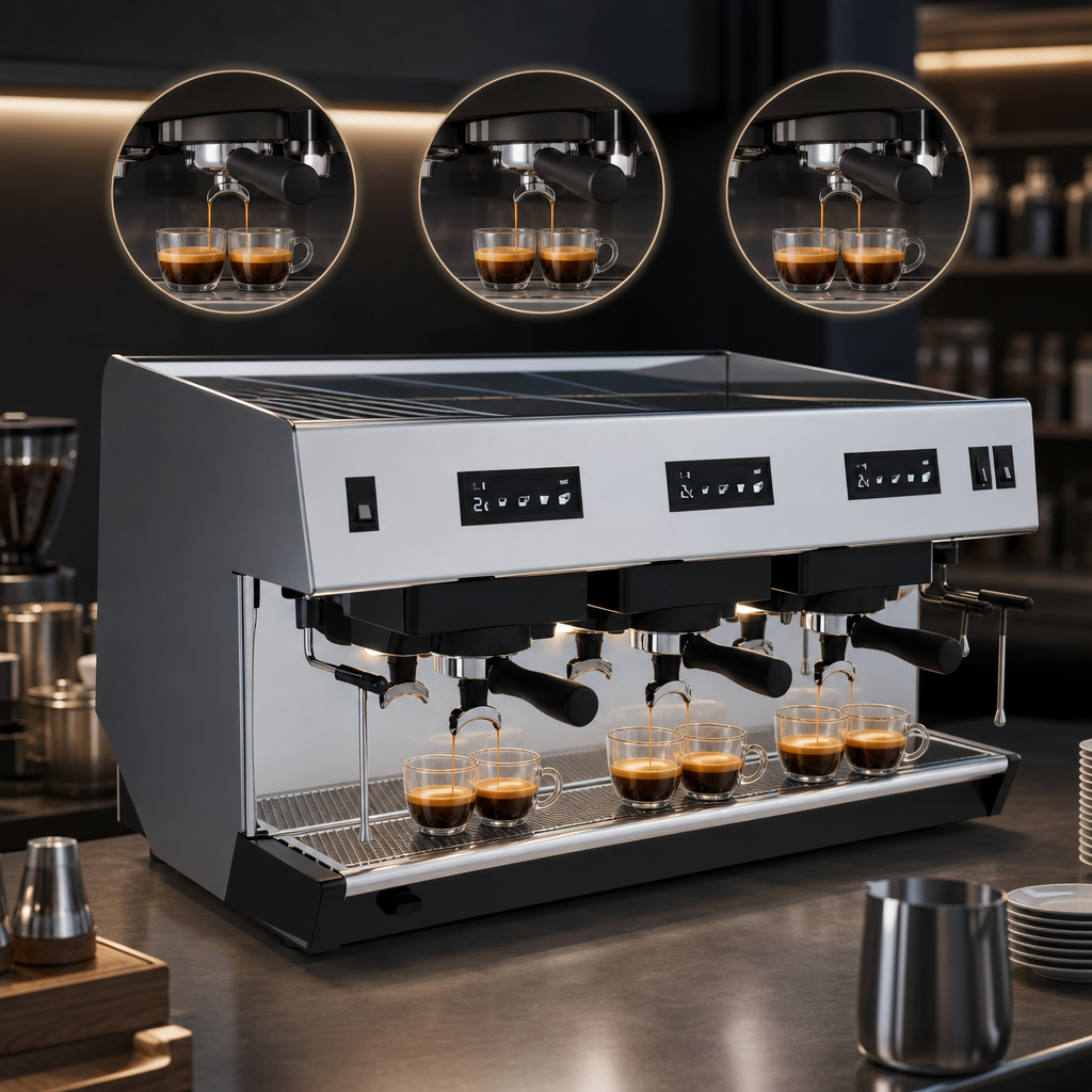 Three-Group Automatic Brewing