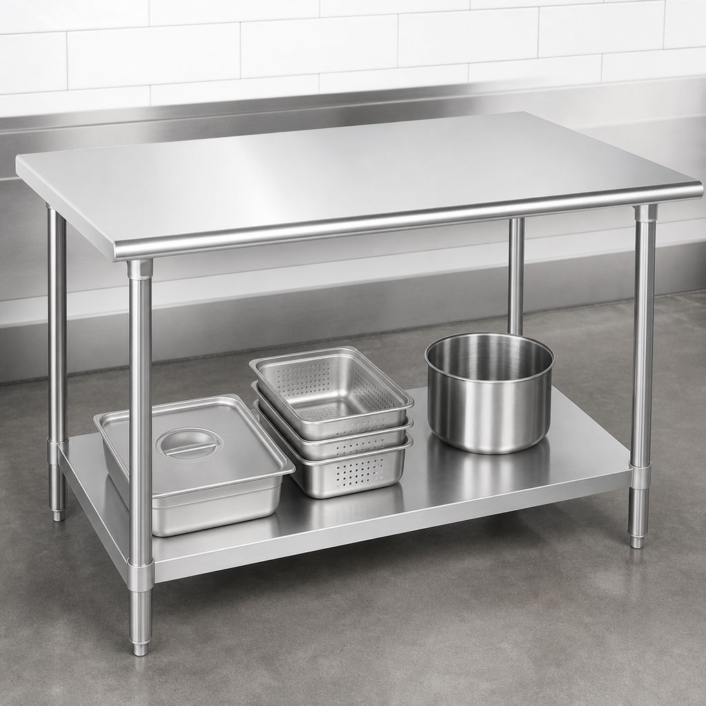 14 Gauge 304 Stainless Steel Top